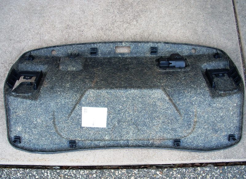 DIY Remove Trunk Lid Liner